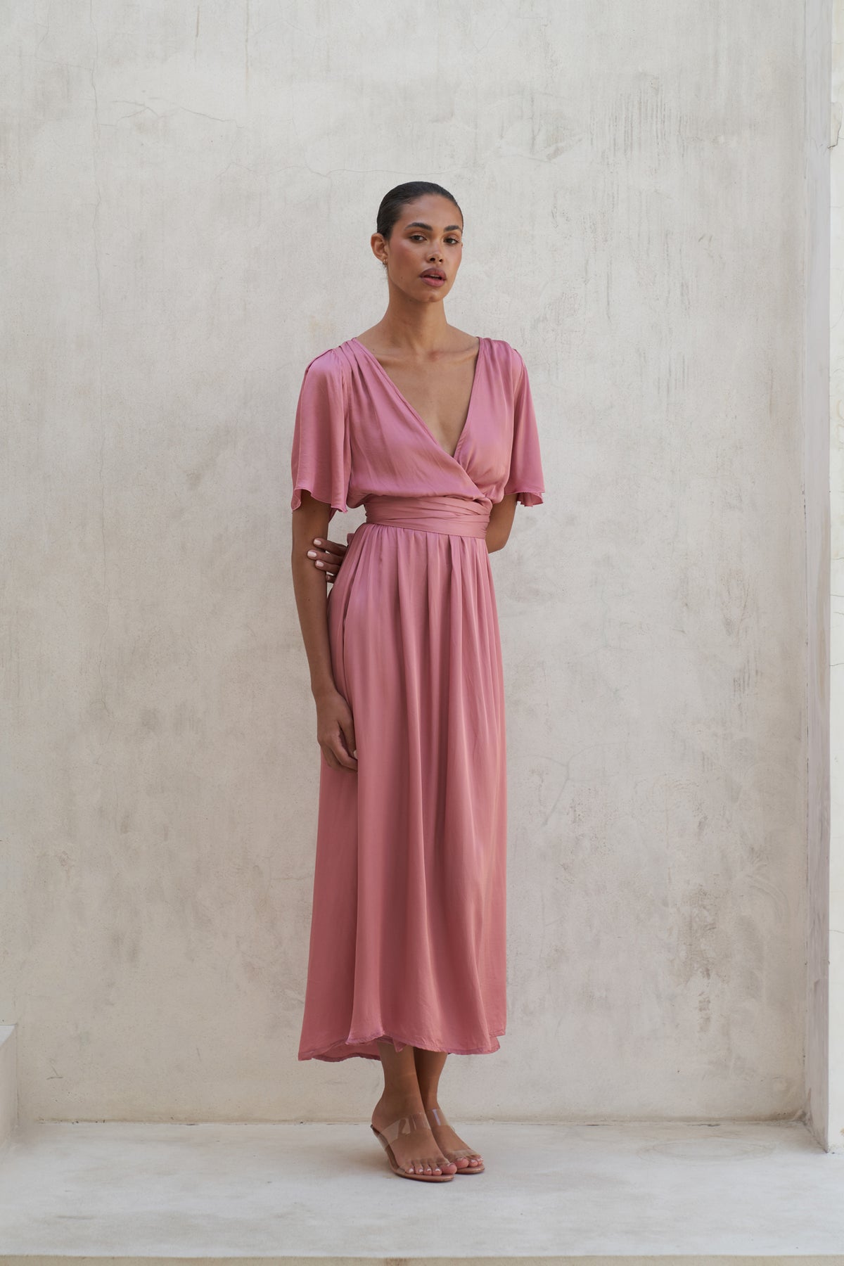 Marlowe Maxi Dress | Berry Rose