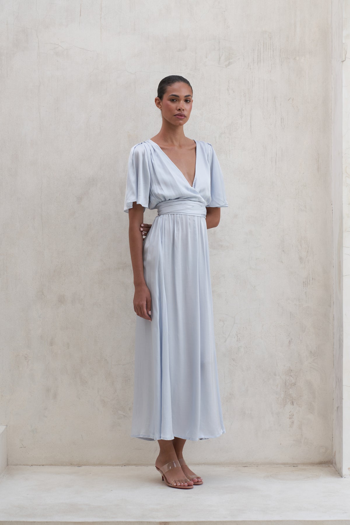 Marlowe Maxi Dress | Pearl Blue