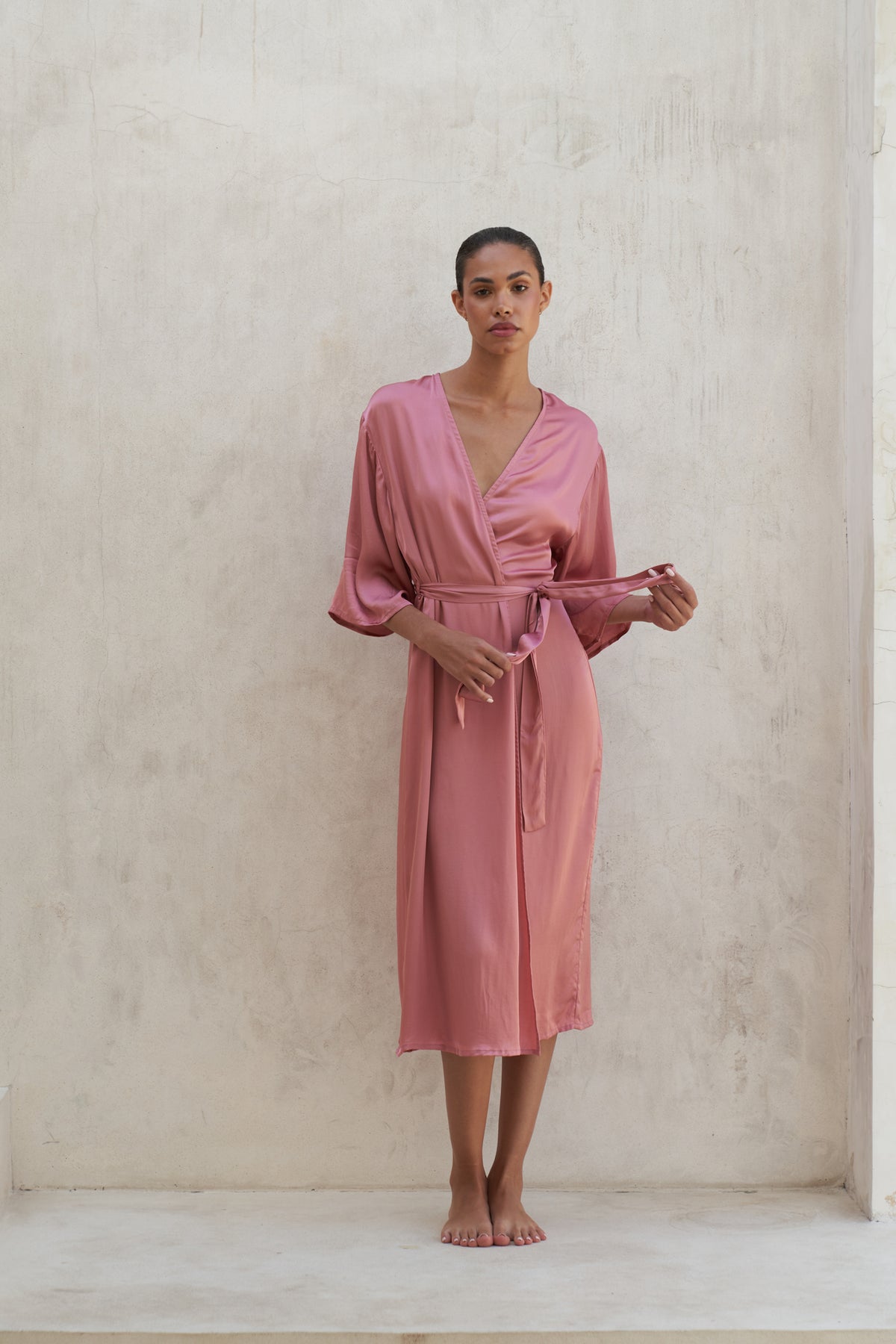 Olivia Robe | Berry Rose
