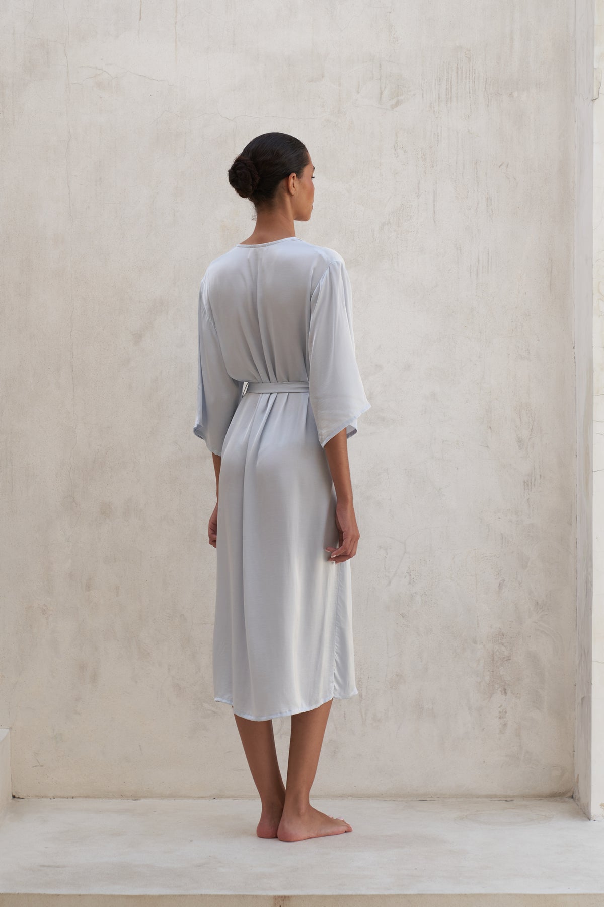 Olivia Robe | Pearl Blue