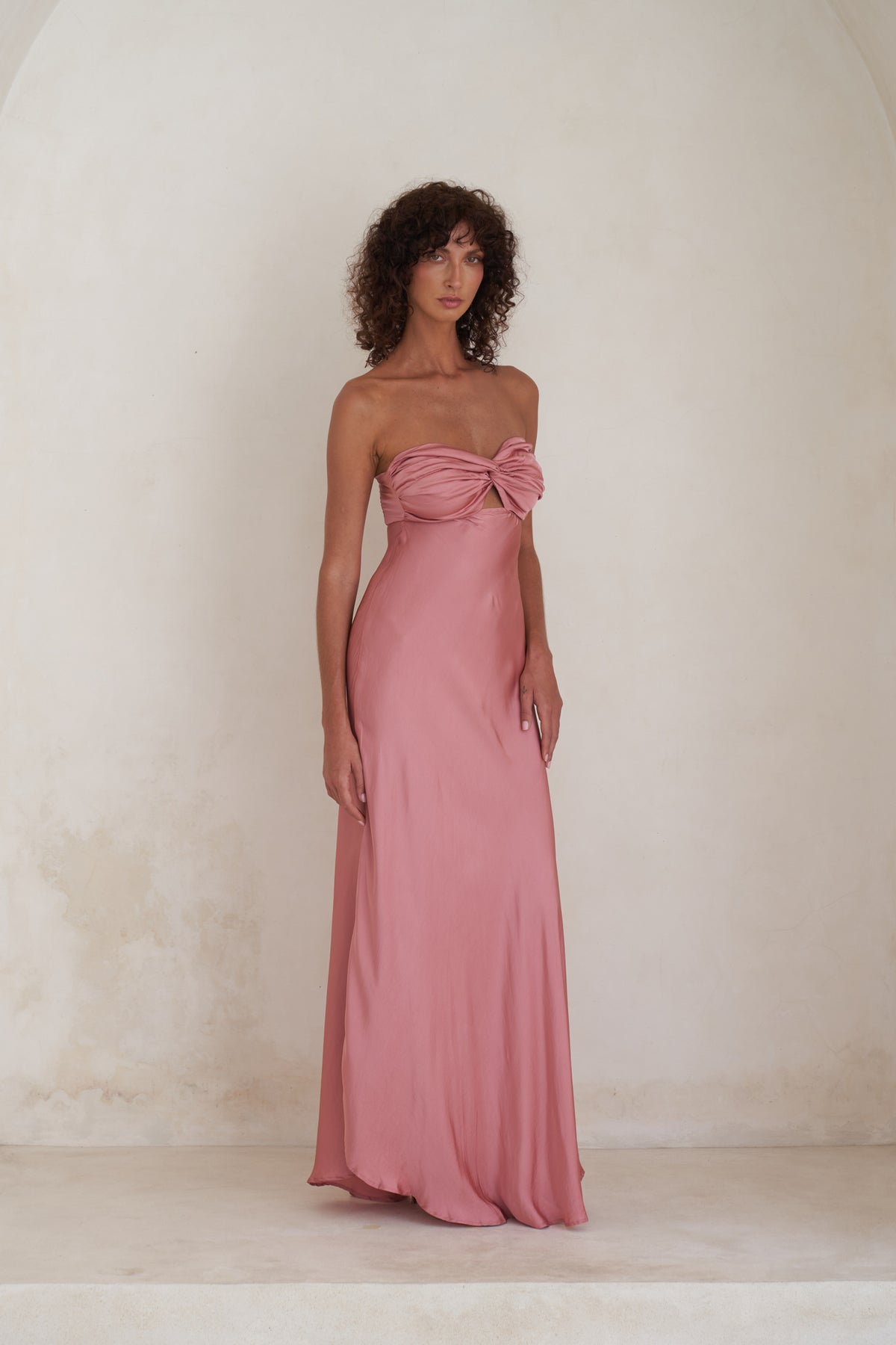Victoria Maxi Dress | Berry Rose