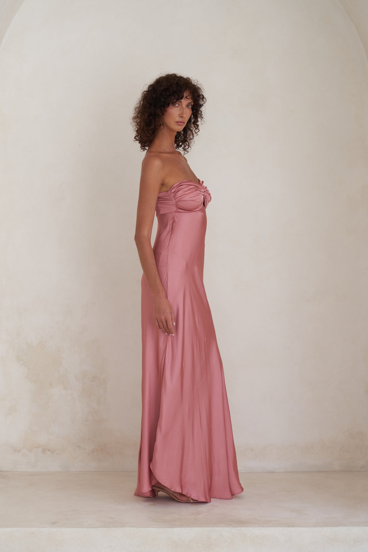 Victoria Maxi Dress | Berry Rose