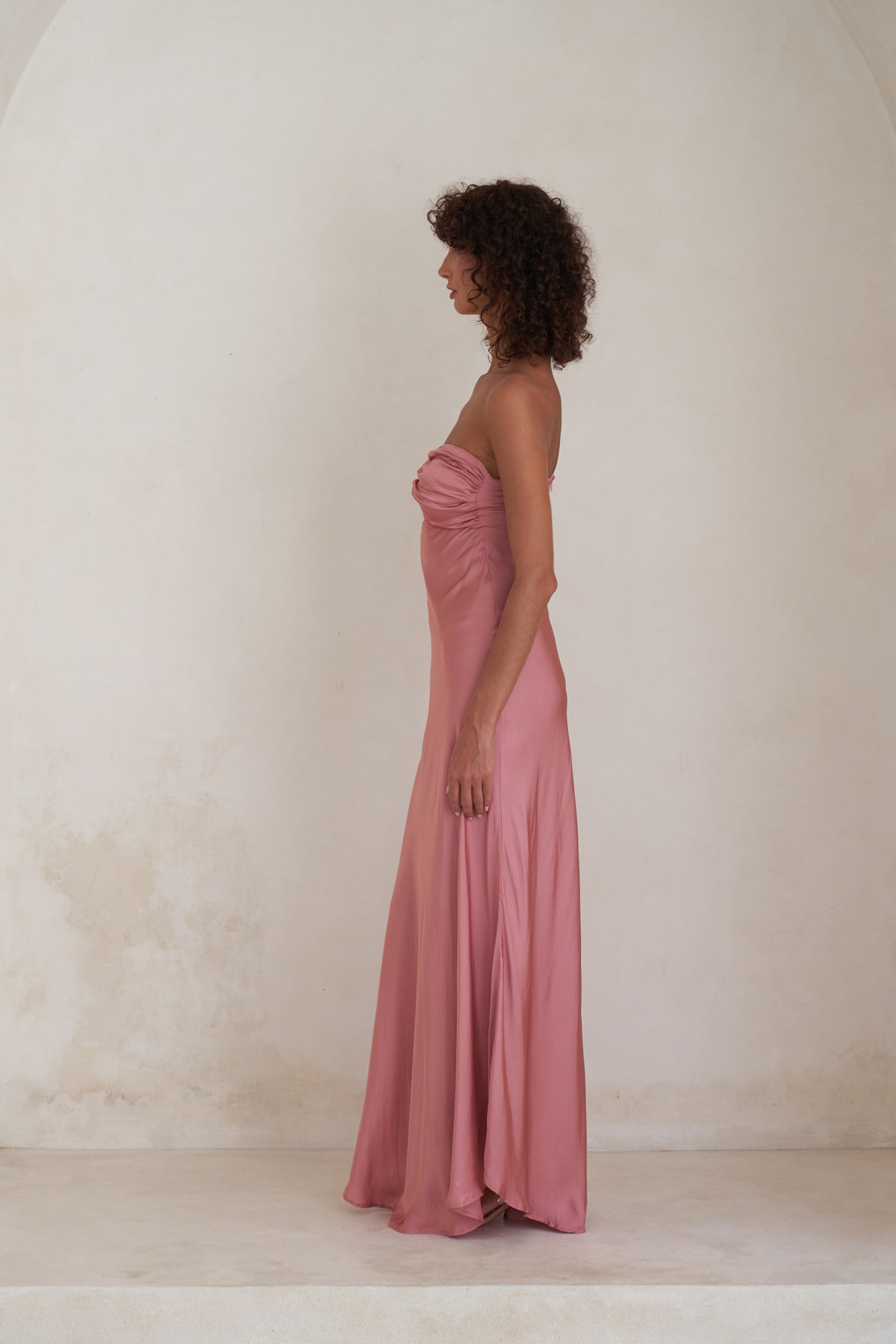 Victoria Maxi Dress | Berry Rose