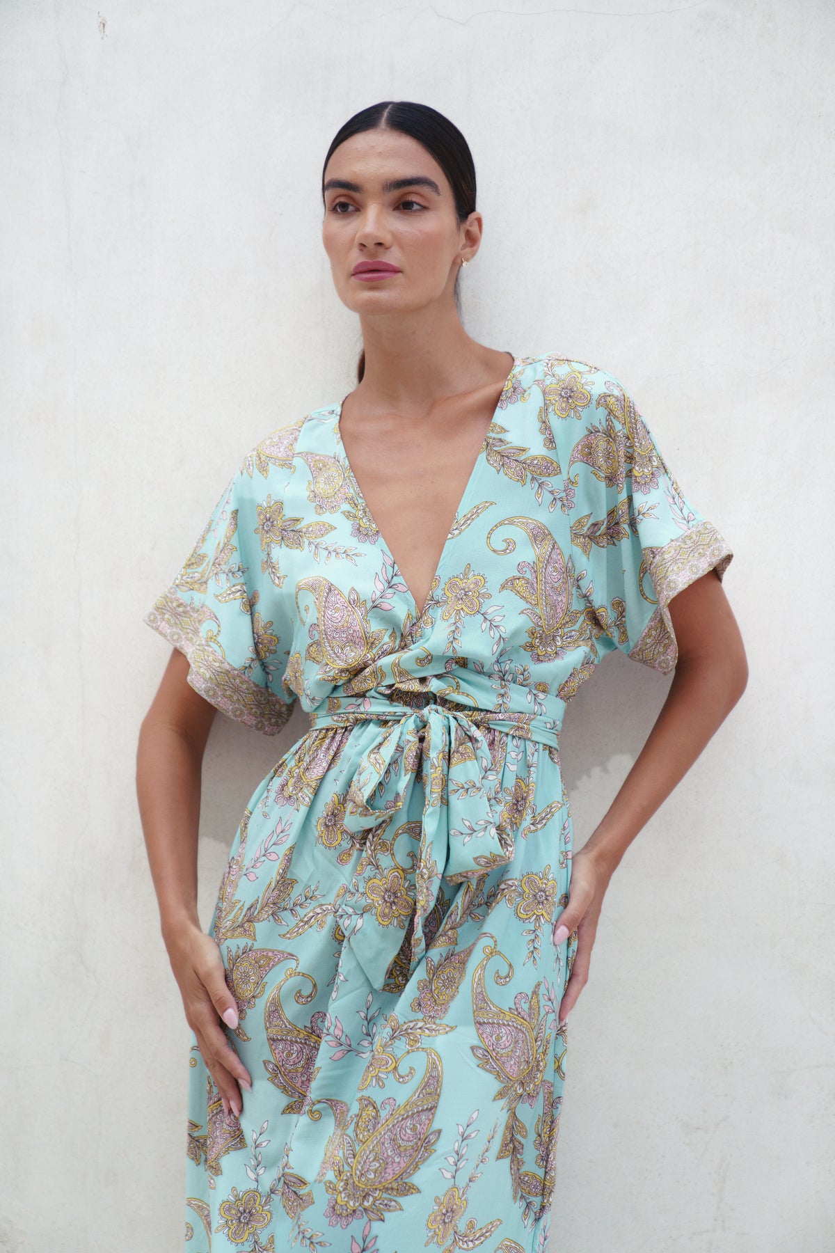 Melody Midi Dress | Amalfi Paisley