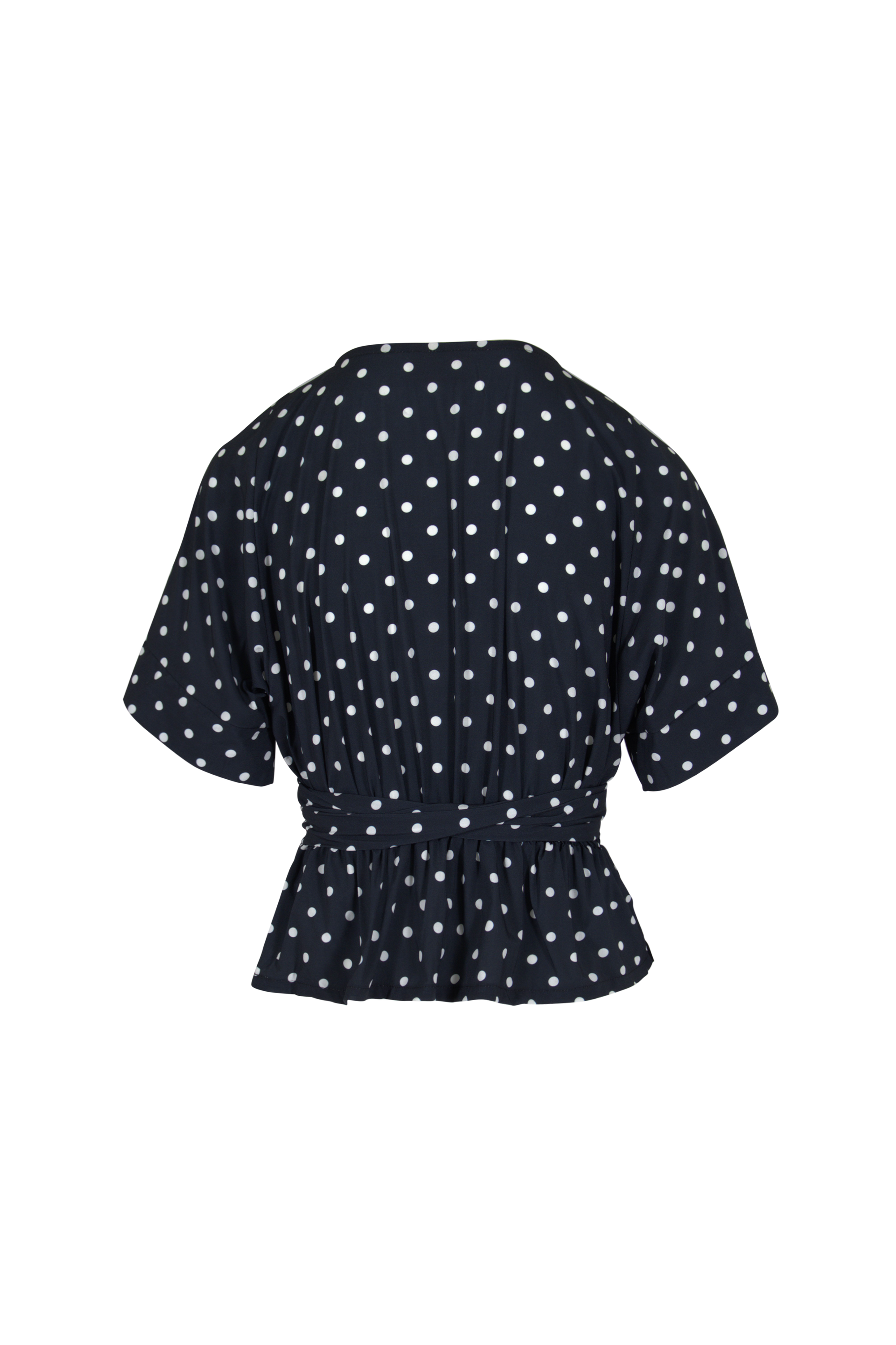 Melody Top | Midnight Polka Dot