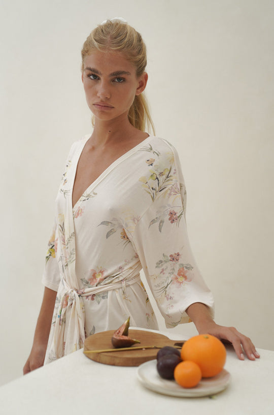 Olivia Robe | Secret Garden Vanilla