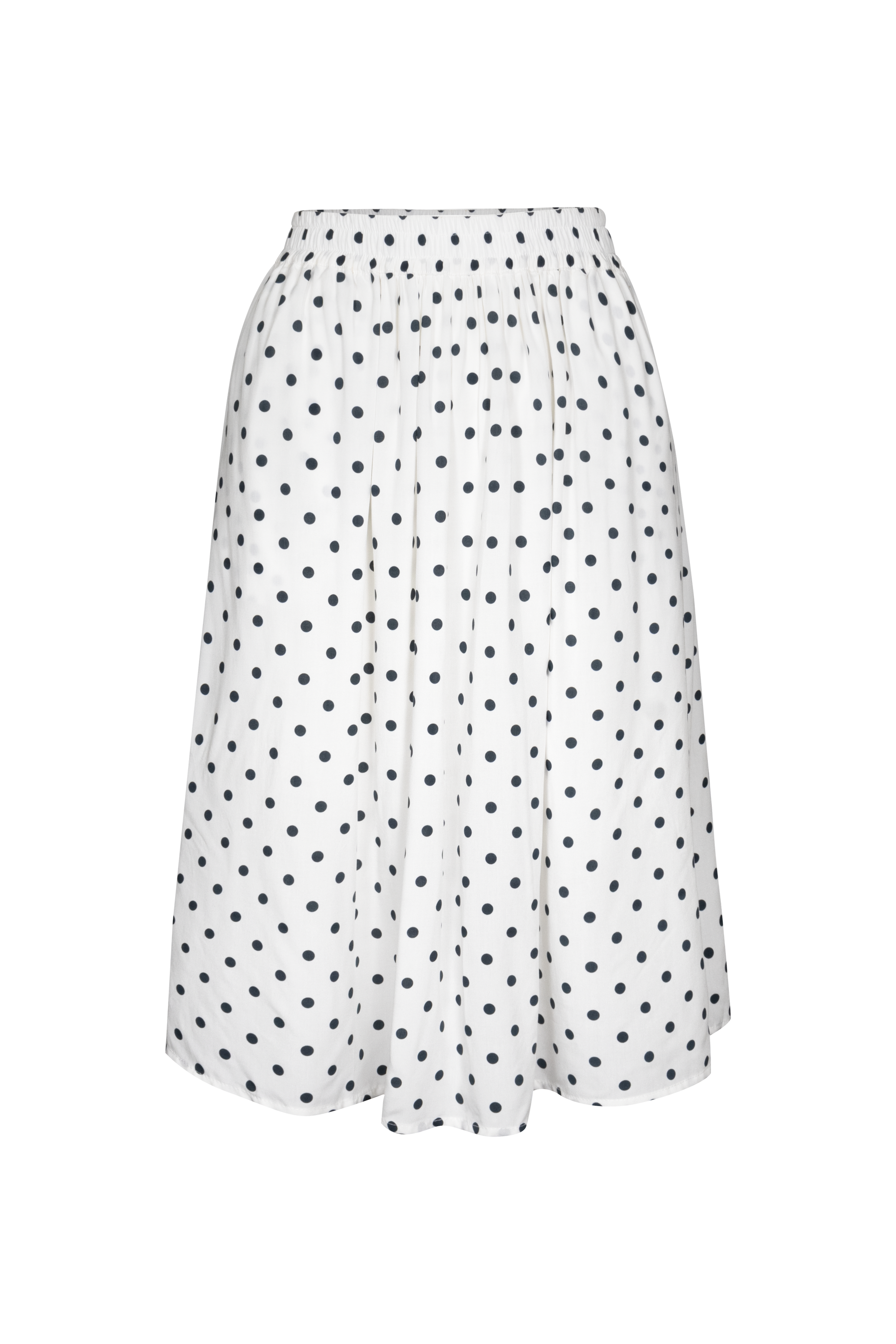 Olive Midi Skirt | Holiday Polka Dot