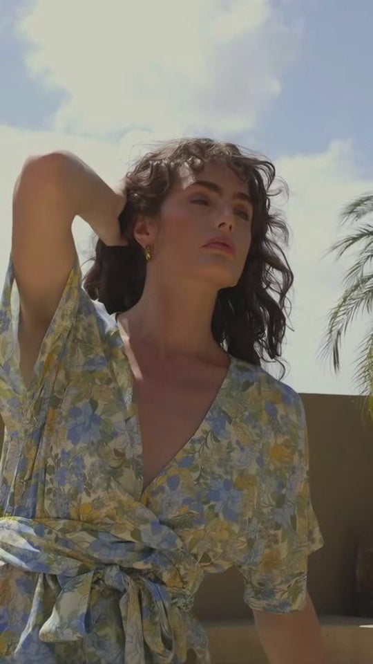 Melody Top | Pastel Blooms