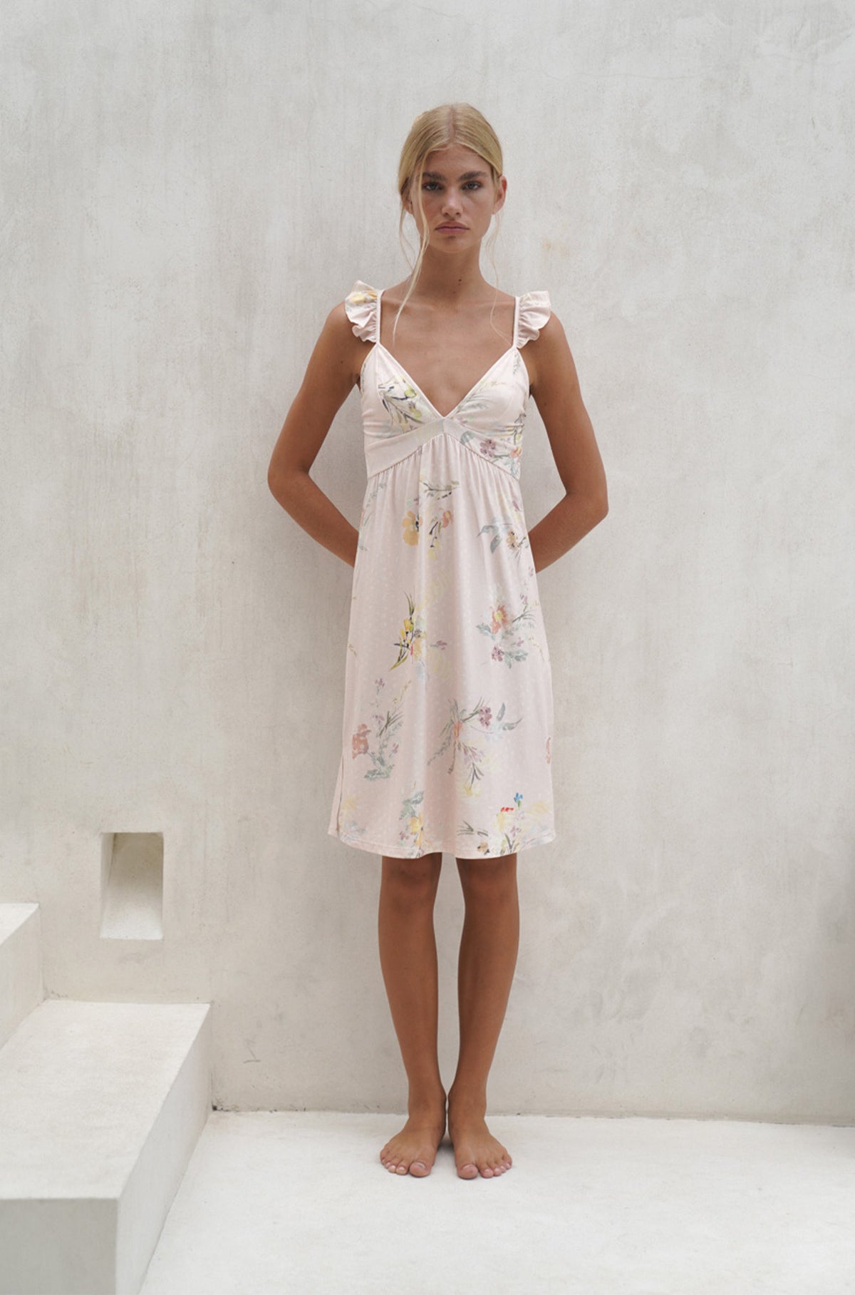Sydney Slip Dress | Secret Garden Blush