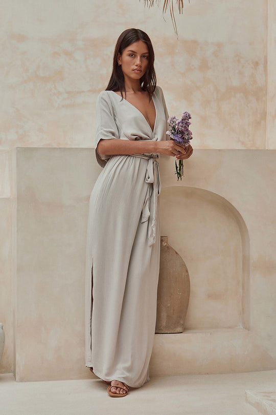 Melody Maxi Dress | Smokey Taupe