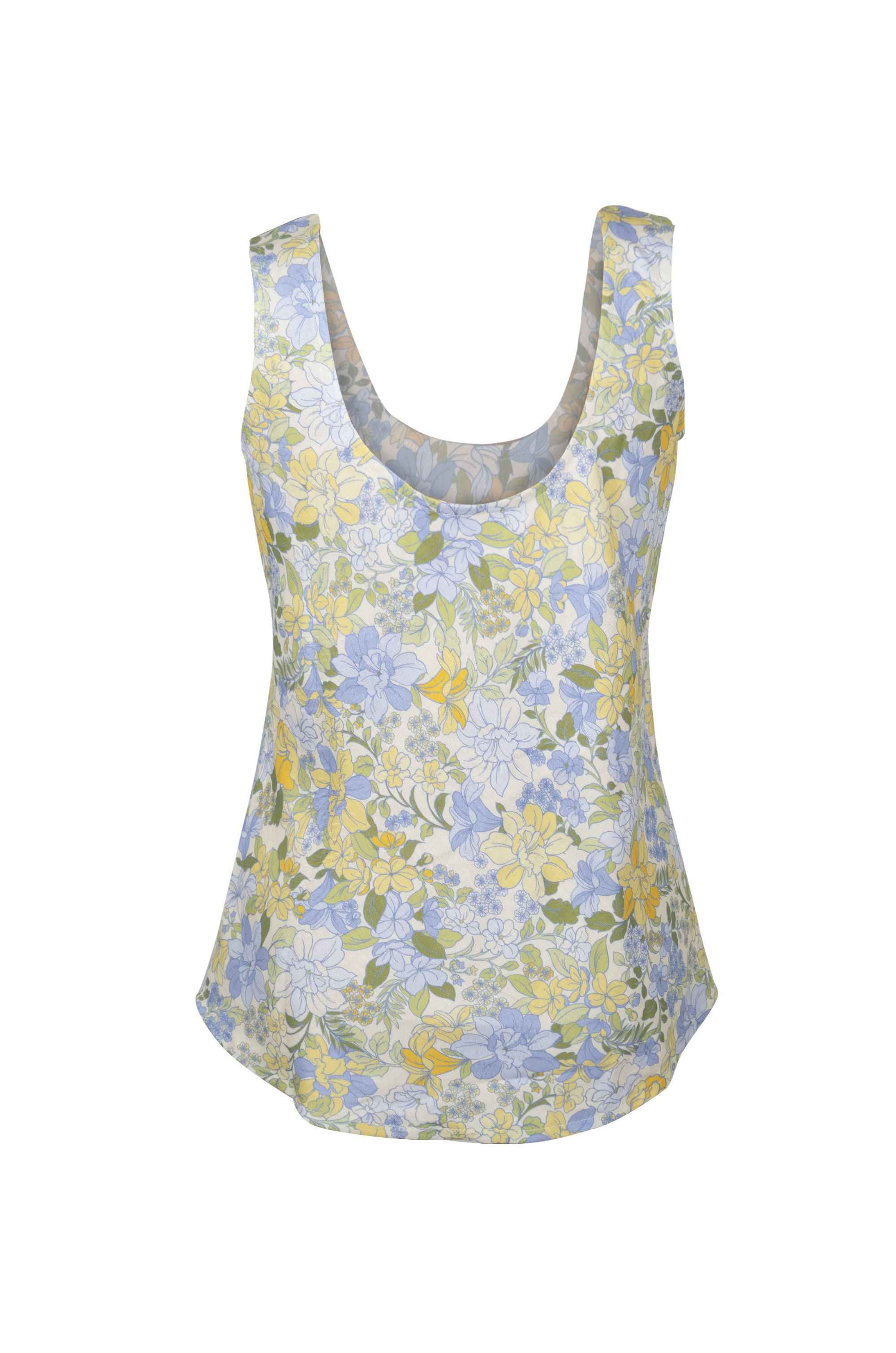 Harper Top | Pastel Blooms