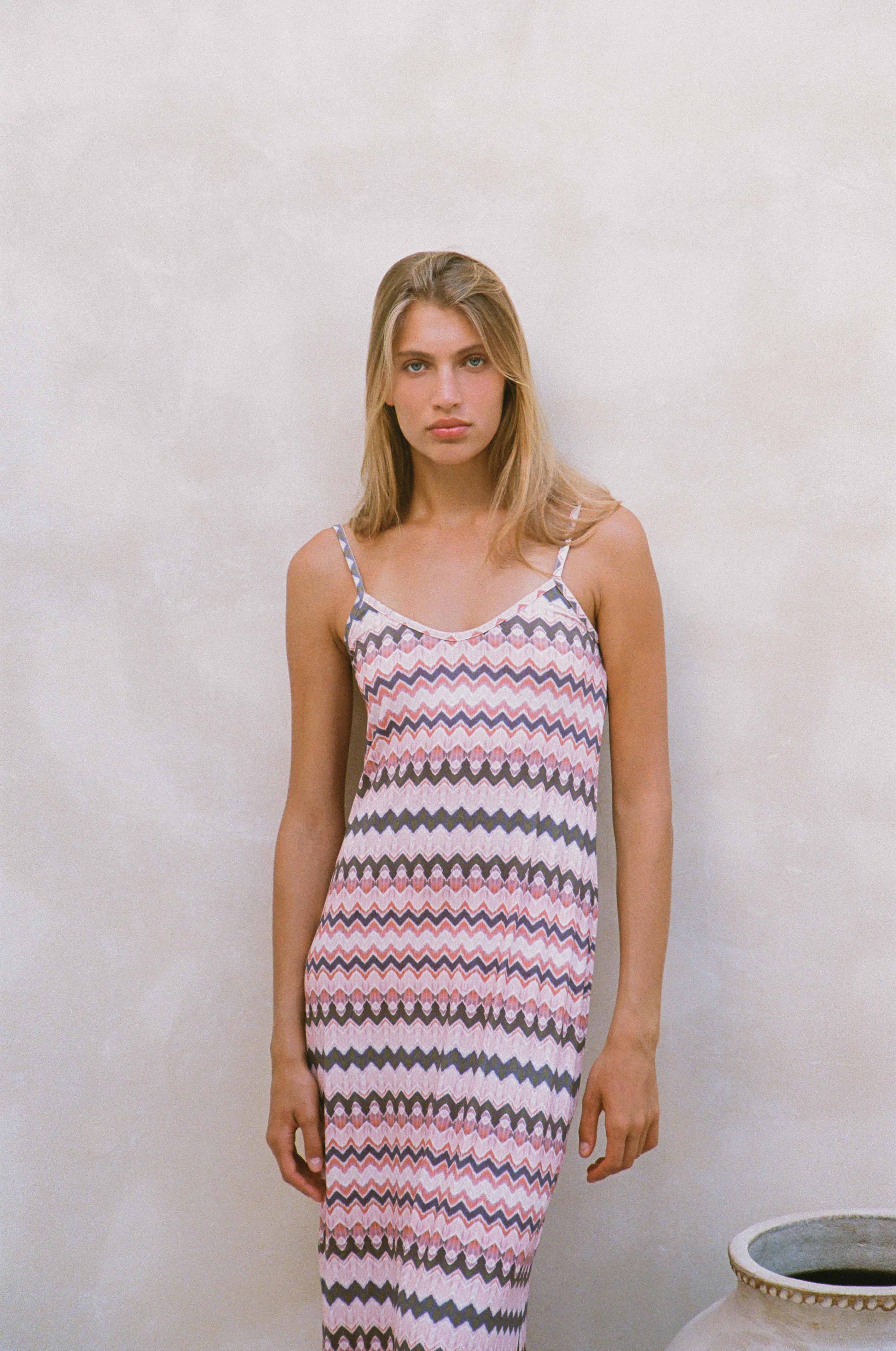Kate Slip Dress | Birkin Stripe