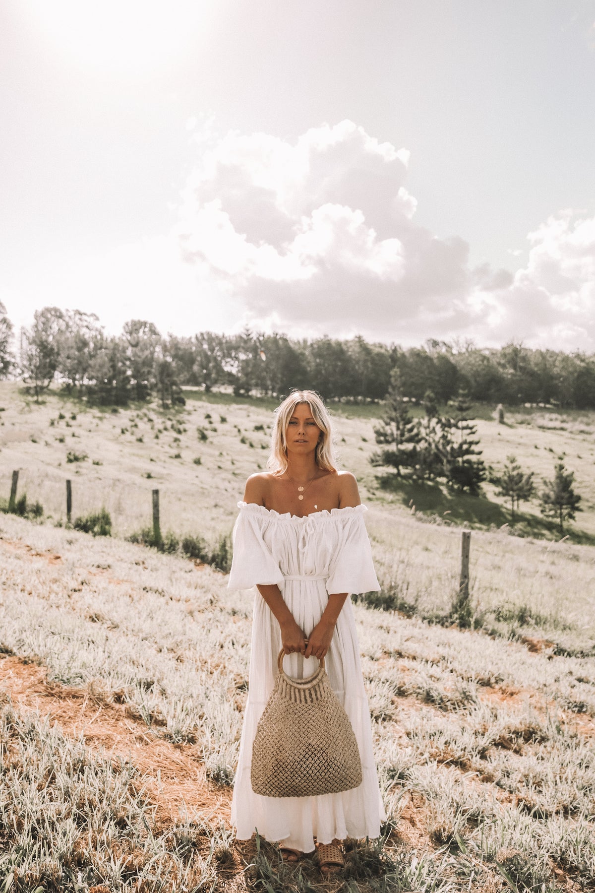Emmaline Gown | White
