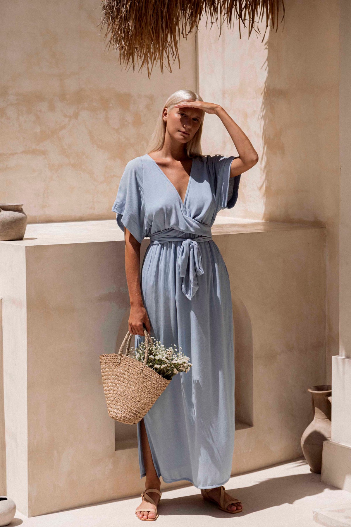Melody Maxi Dress | Powder Blue
