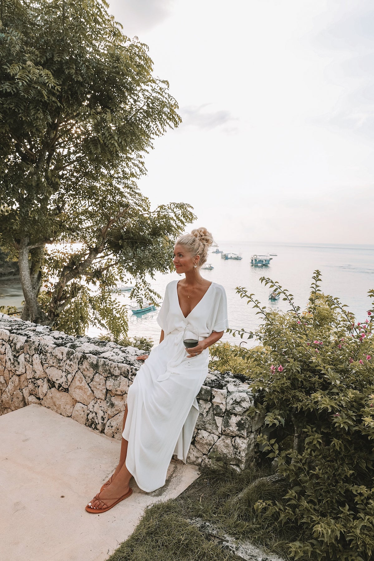Melody Maxi Dress | White