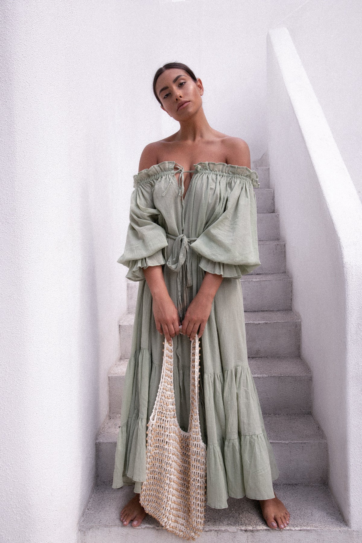 Emmaline Gown | Sage Green