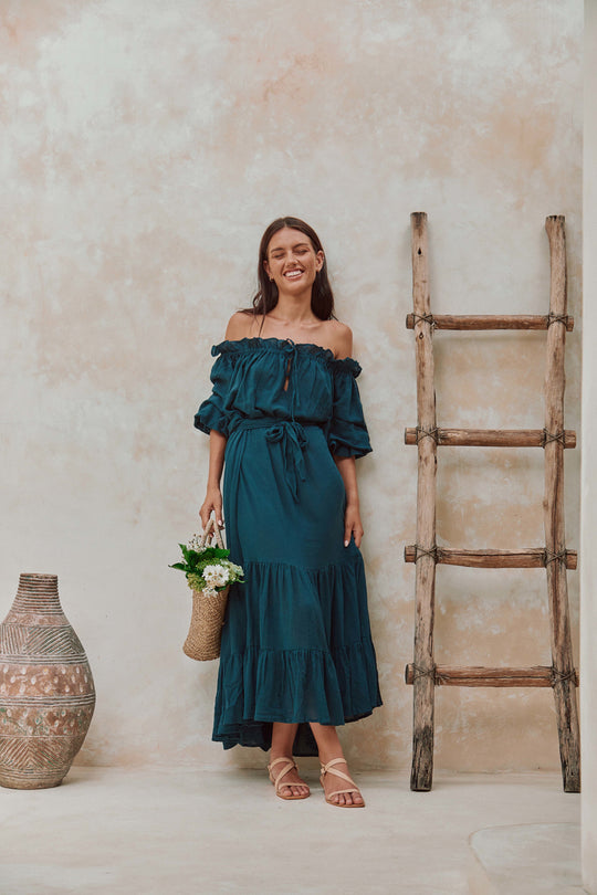 Emmaline Gown | Teal