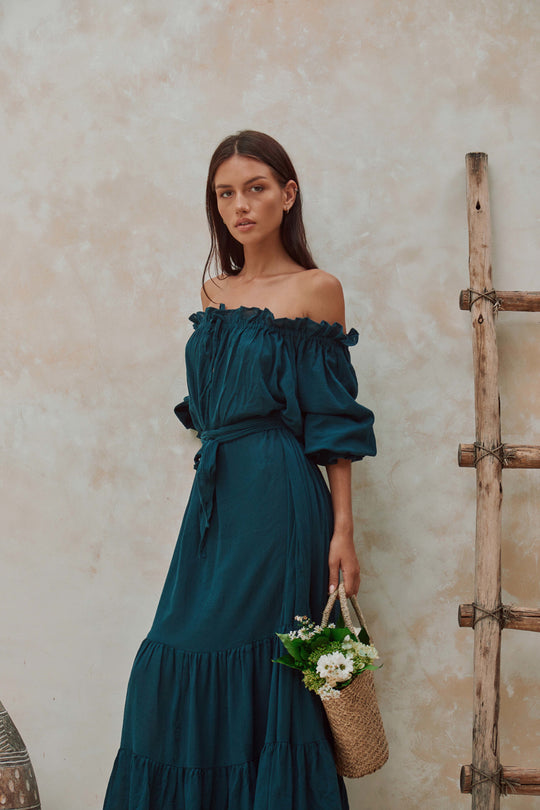 Emmaline Gown | Teal