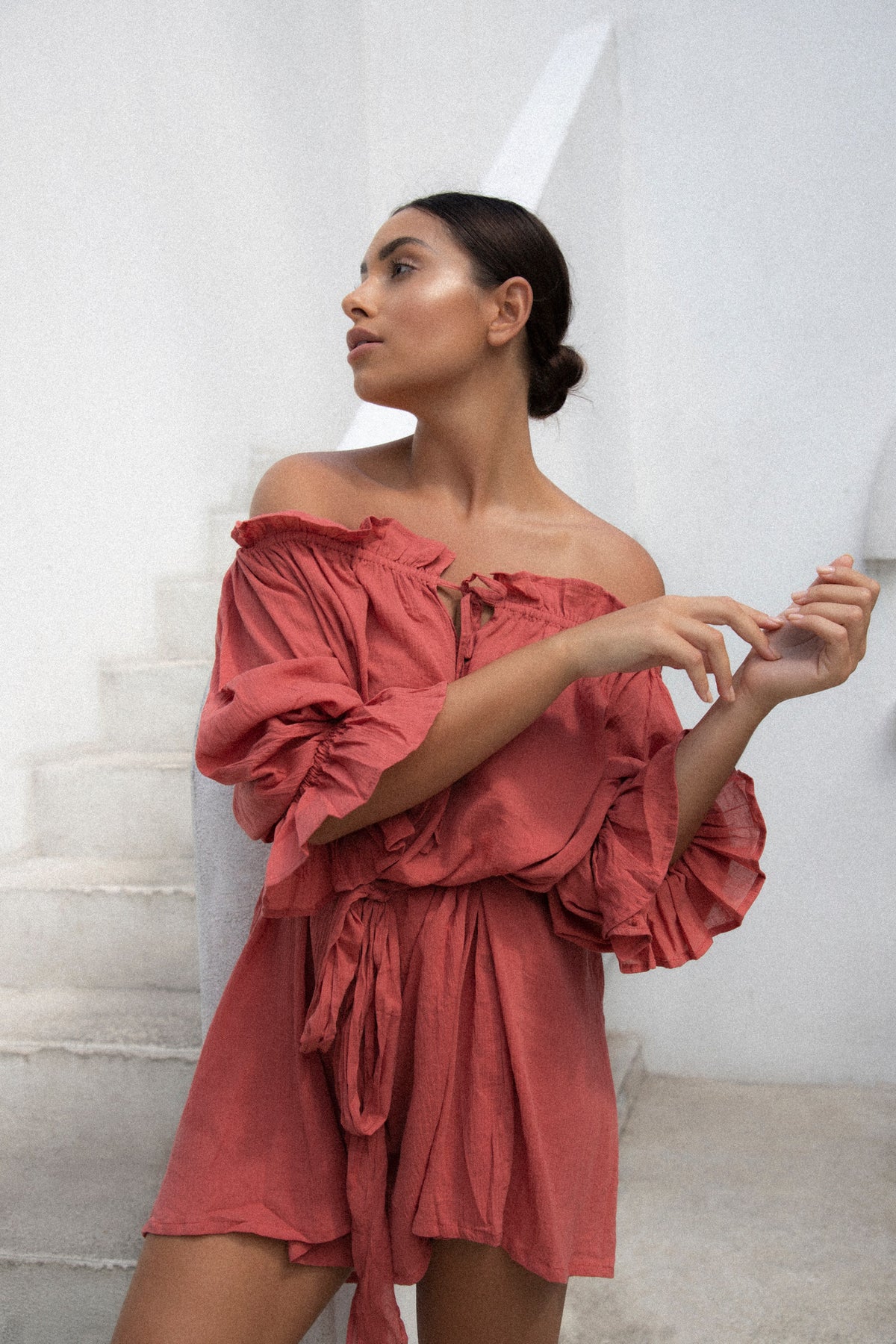 Emmaline Tunic | Deep Rose