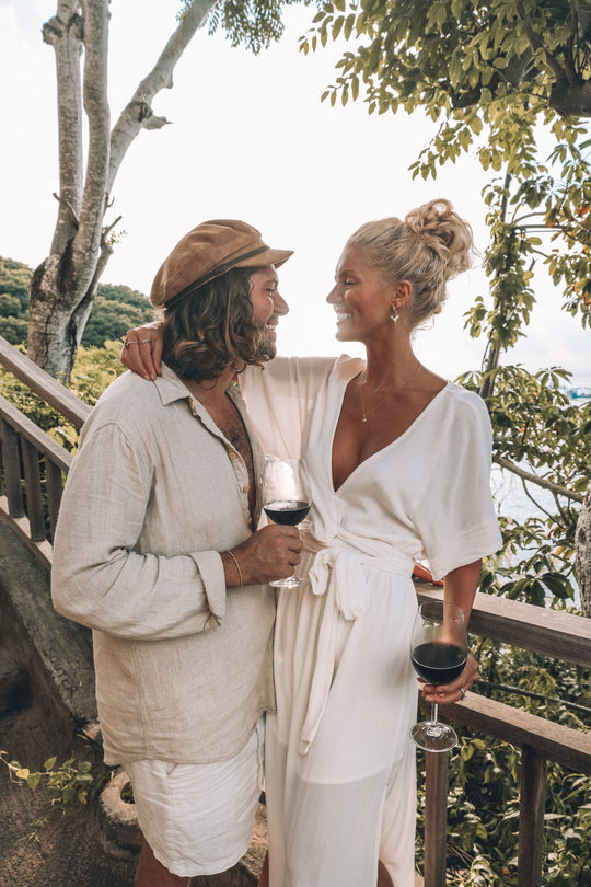 Melody Maxi Dress | White