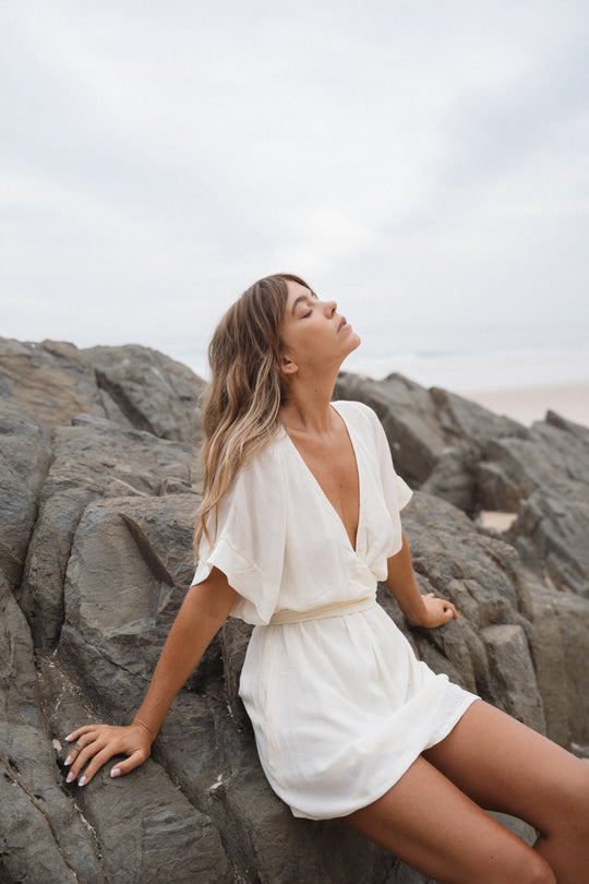 Melody Mini Dress | Buttercream