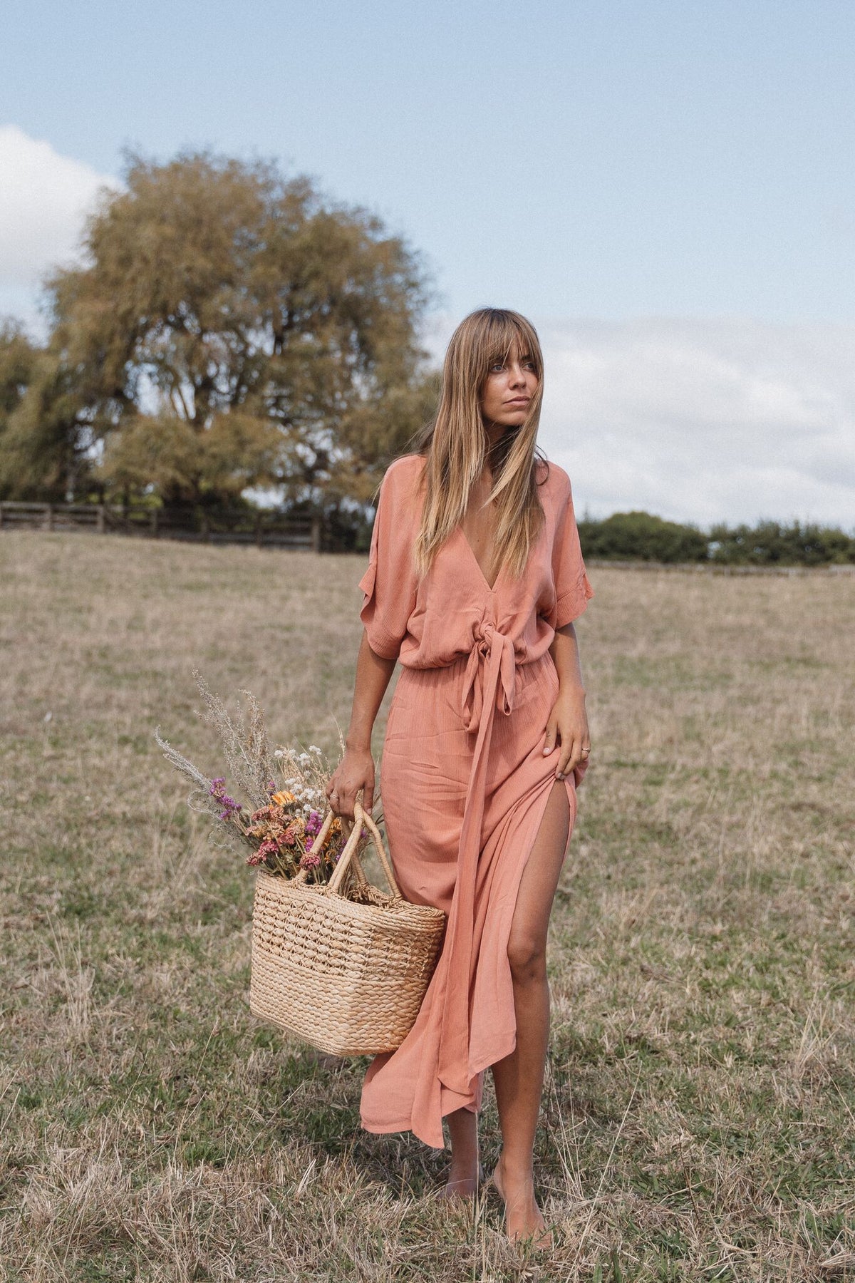 Melody Maxi Dress | Dusty Rose