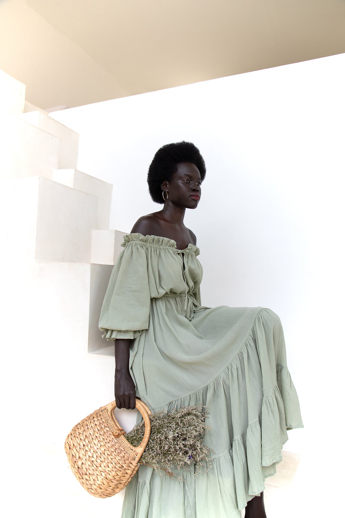 Emmaline Gown | Sage Green