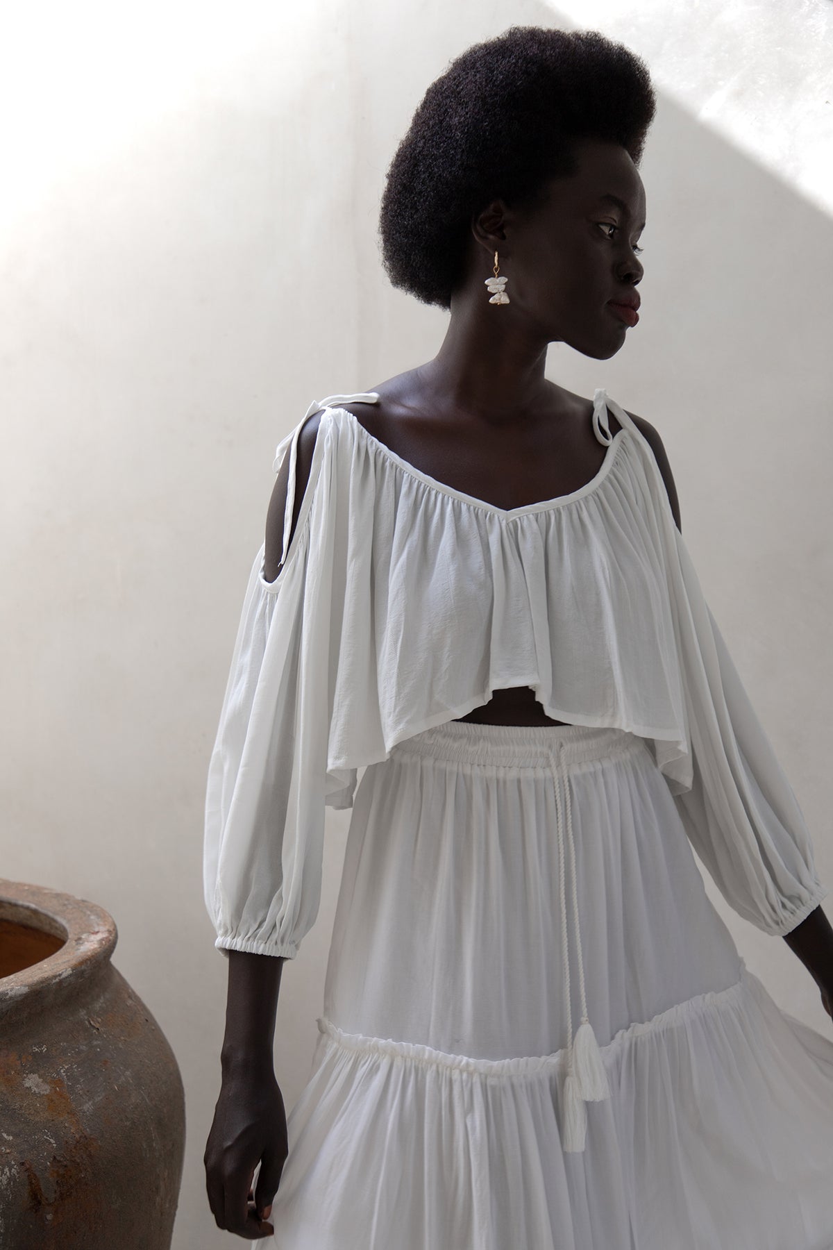 Willow Top | Classic White