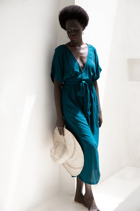 Melody Maxi Dress | Teal
