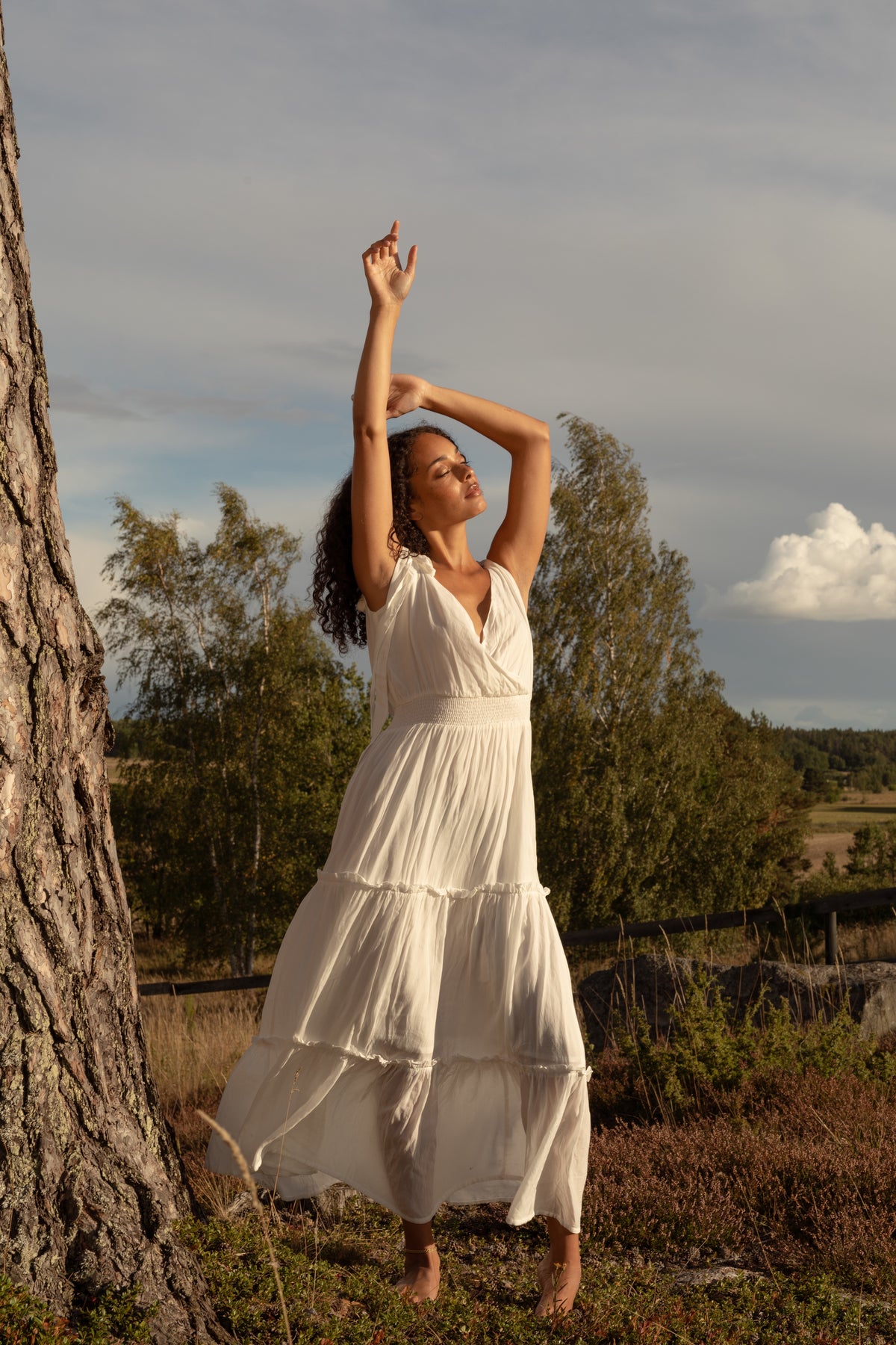 Isabella Gown | White