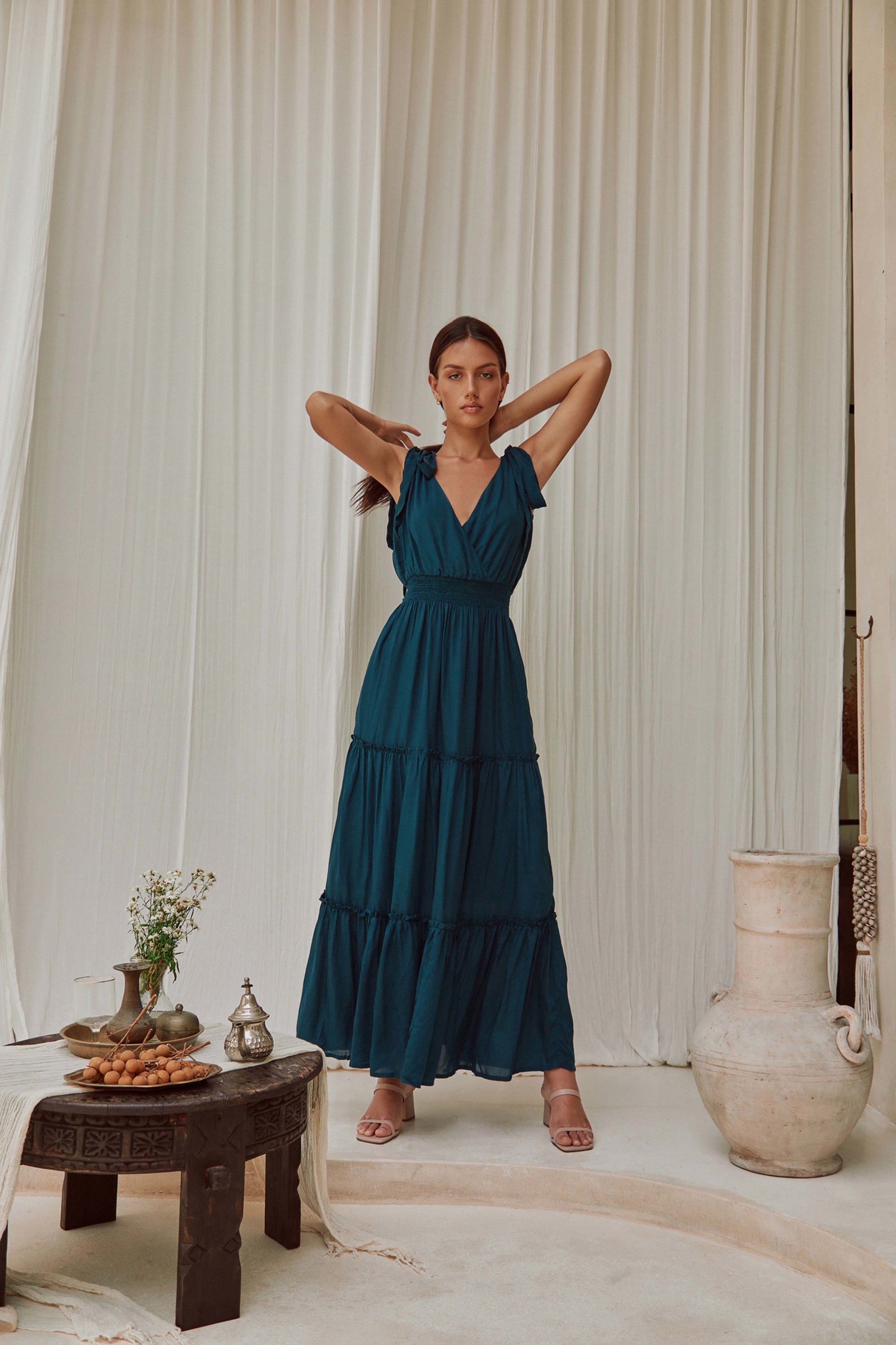 Isabella Gown | Teal