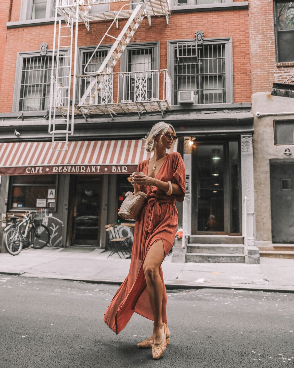 Melody Maxi Dress | Deep Rose
