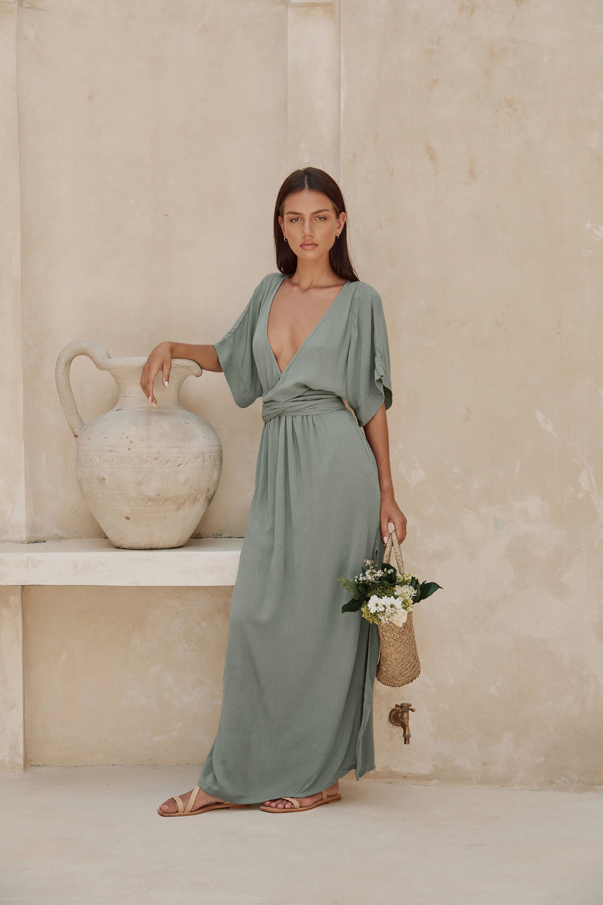 Melody Maxi Dress | Olive