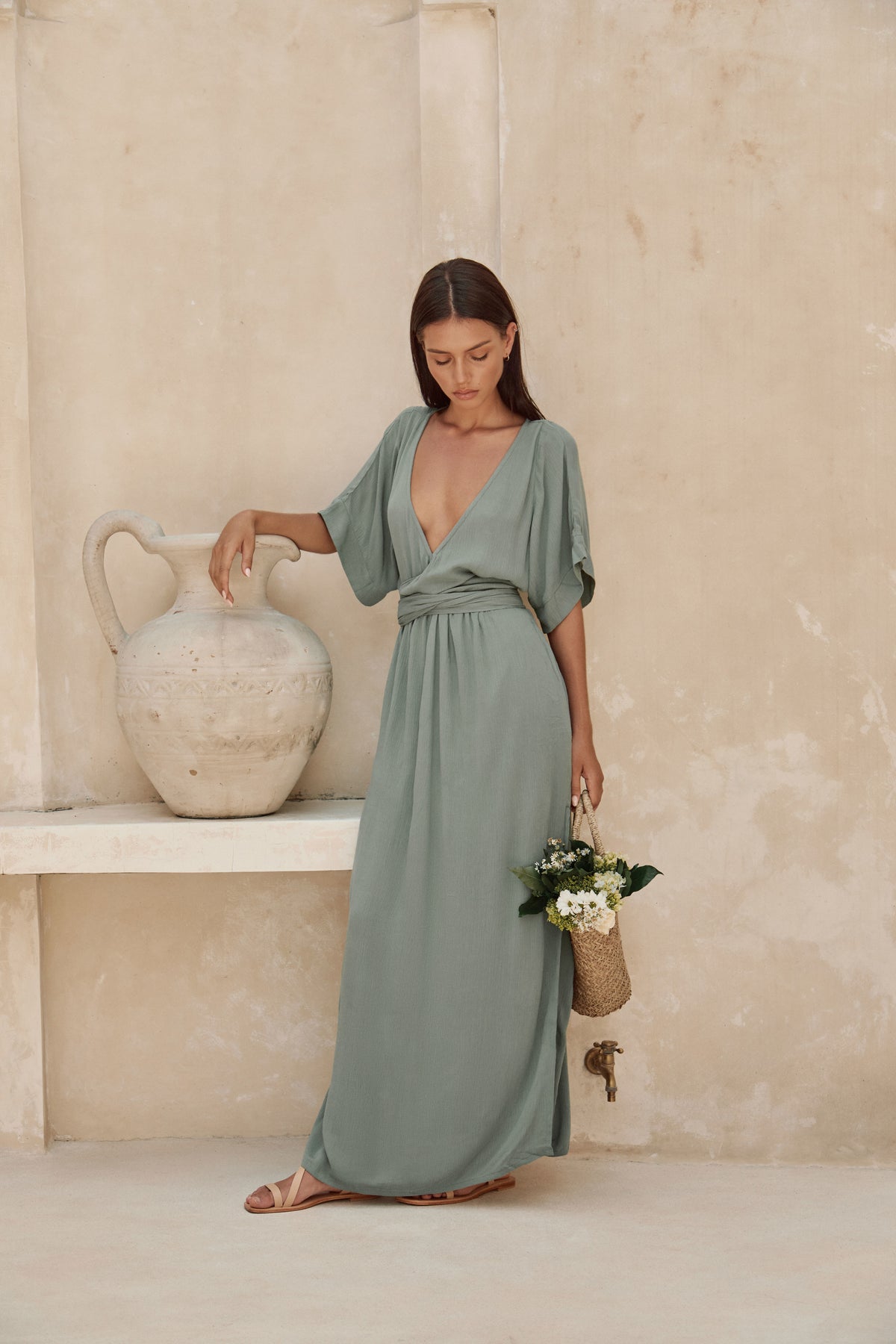 Melody Maxi Dress | Olive
