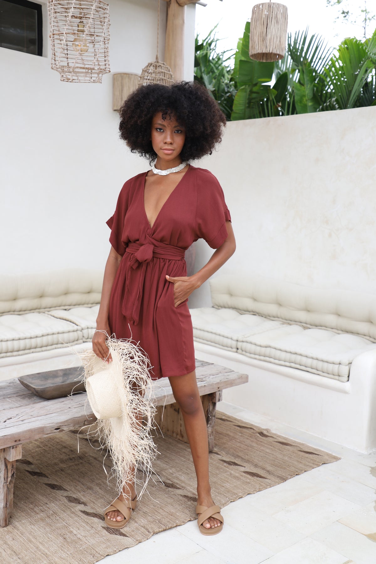 Melody Mini Dress | Espresso
