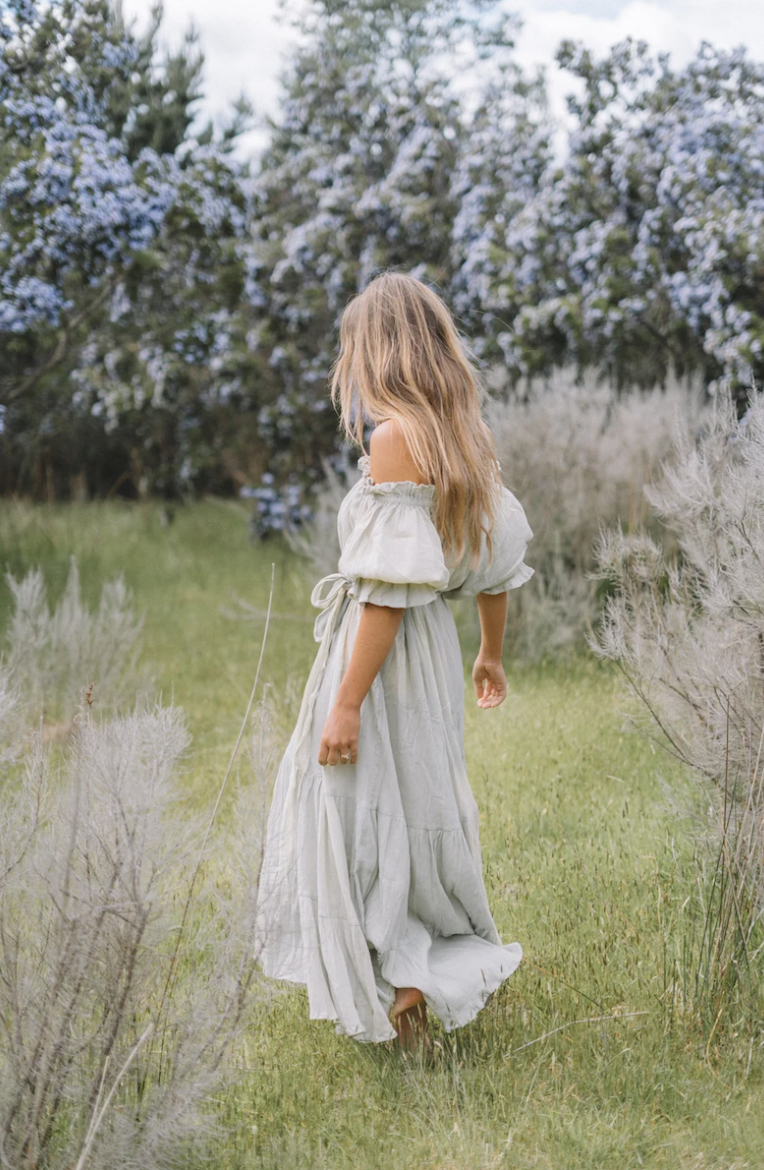 Emmaline Gown | Sage Green