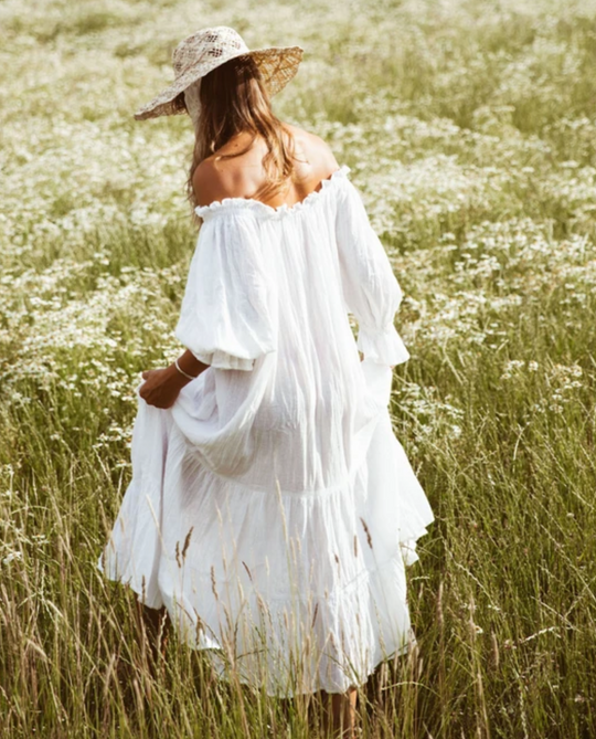 Emmaline Gown | White