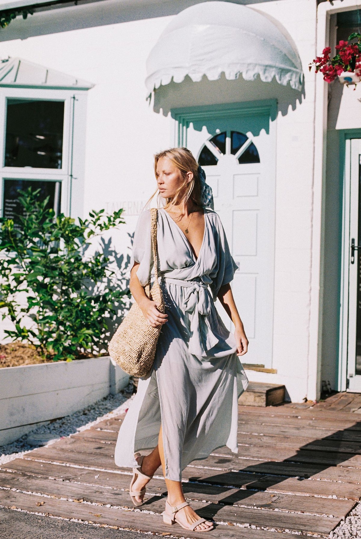 Melody Maxi Dress | Baby Blue