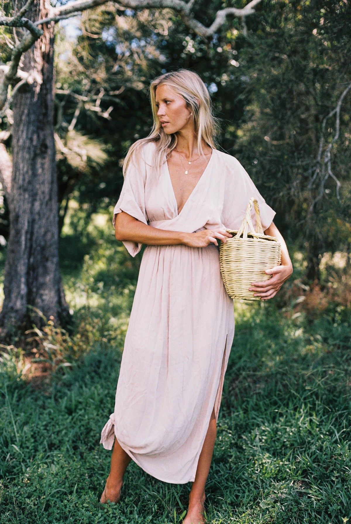 Melody Maxi Dress | Blush