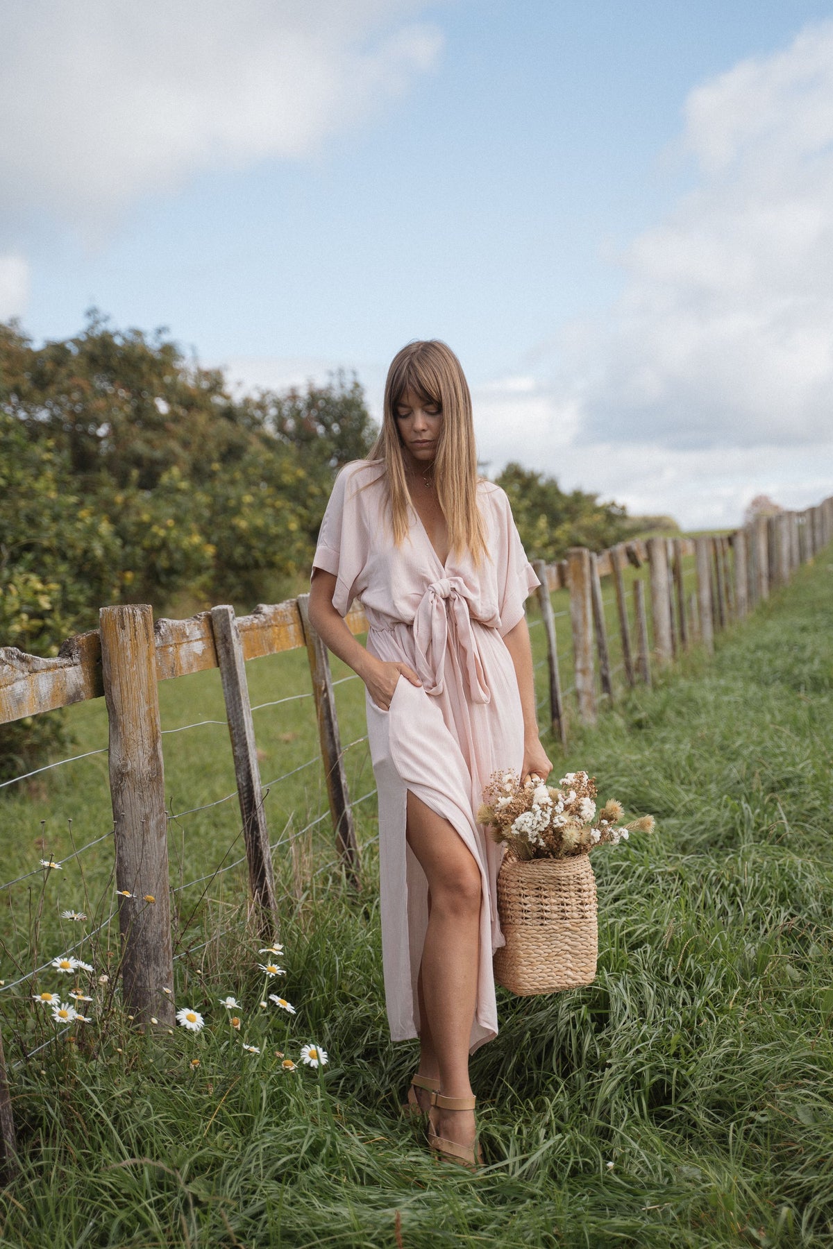Melody Maxi Dress | Blush