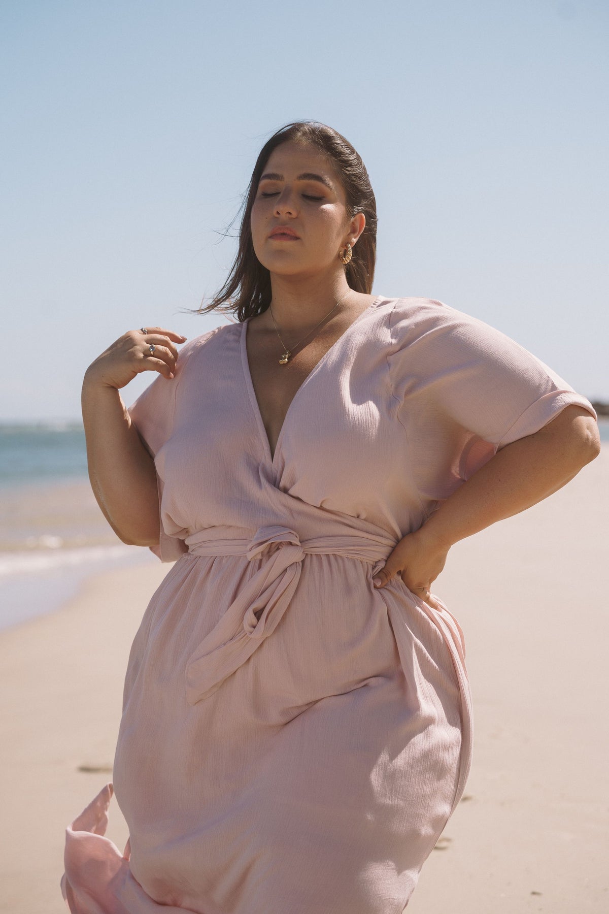 Melody Maxi Dress | Blush