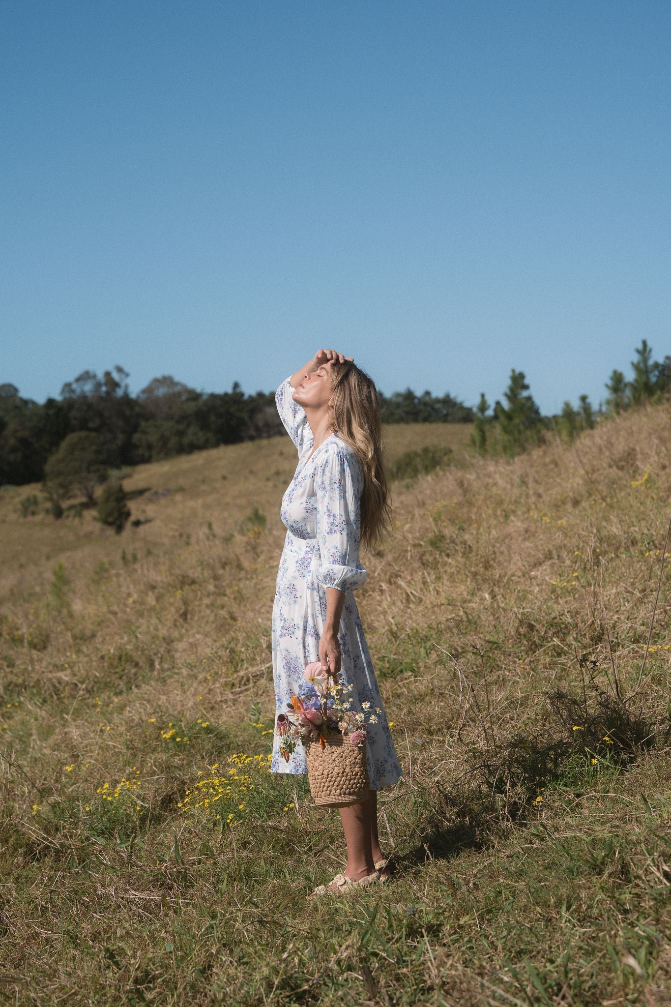 Vivianne Midi Dress | Meadow Lilac