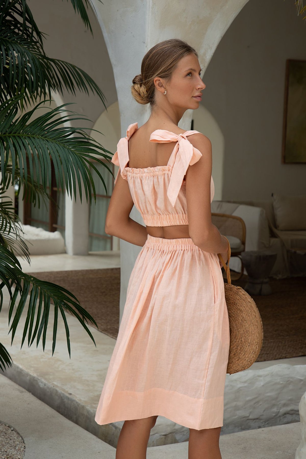 Millie Crop | Evening Sand