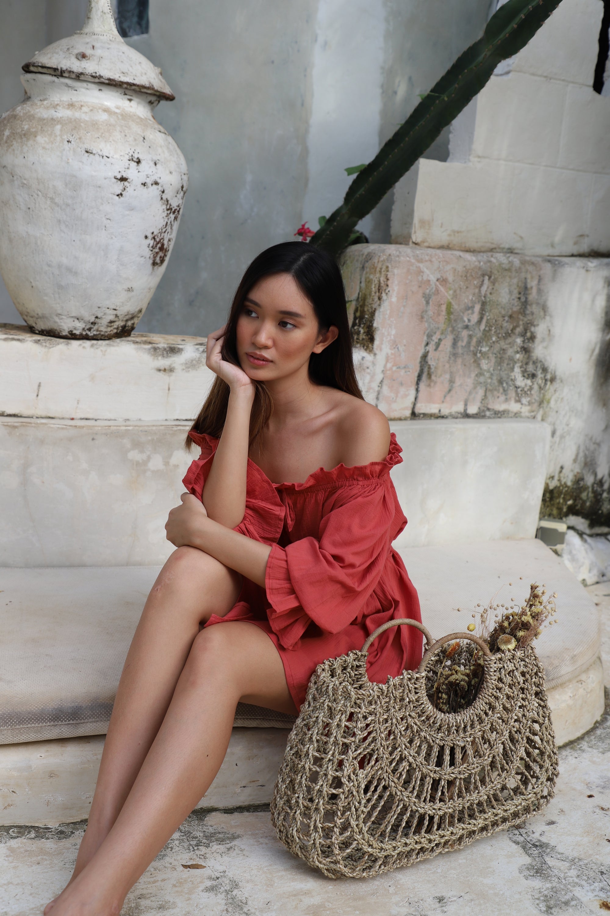 Emmaline Tunic | Deep Rose