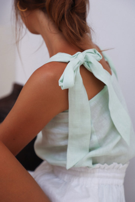 Stella Top | Pastel Blue