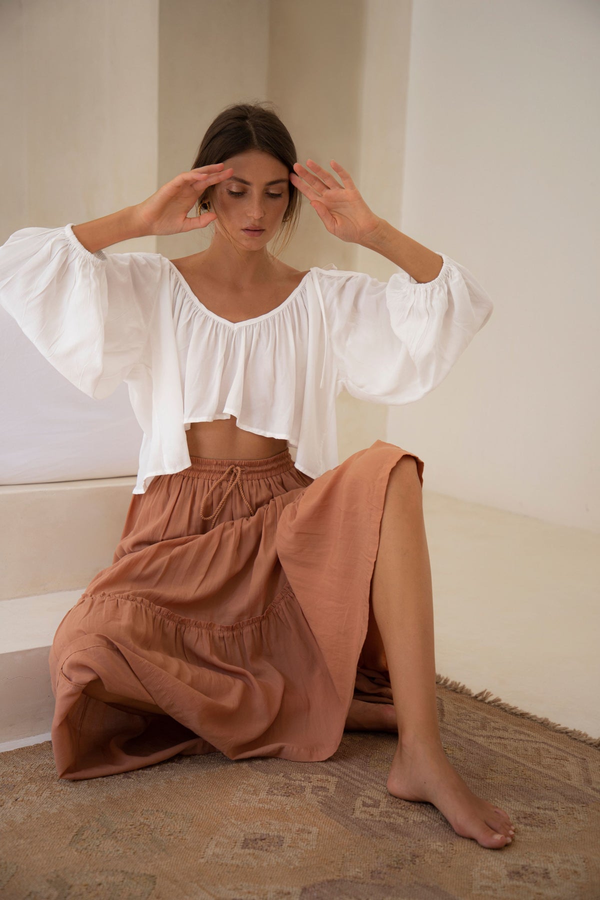 Willow Top | Classic White