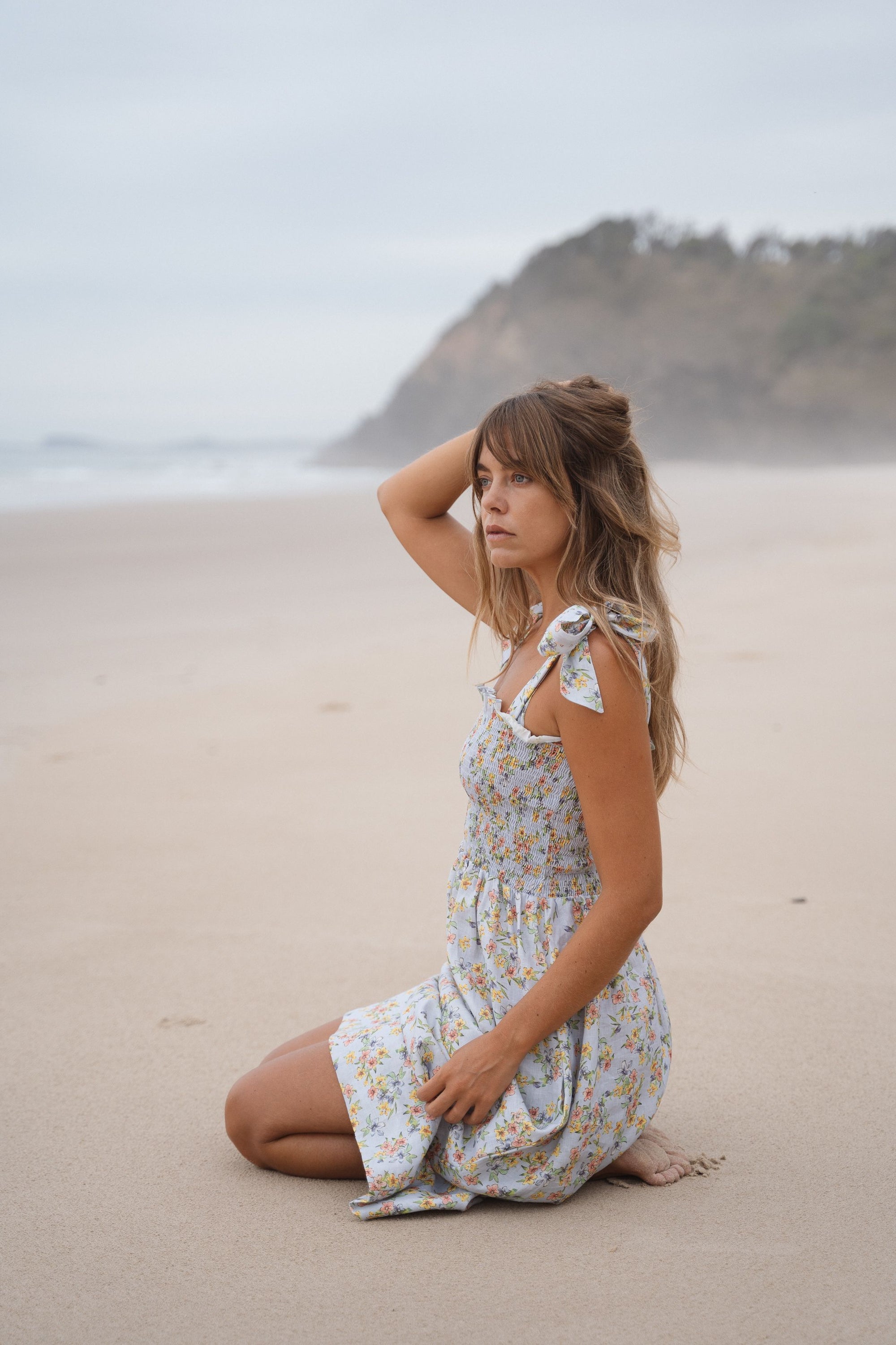 Farrah Midi Dress | Spring Bouquet