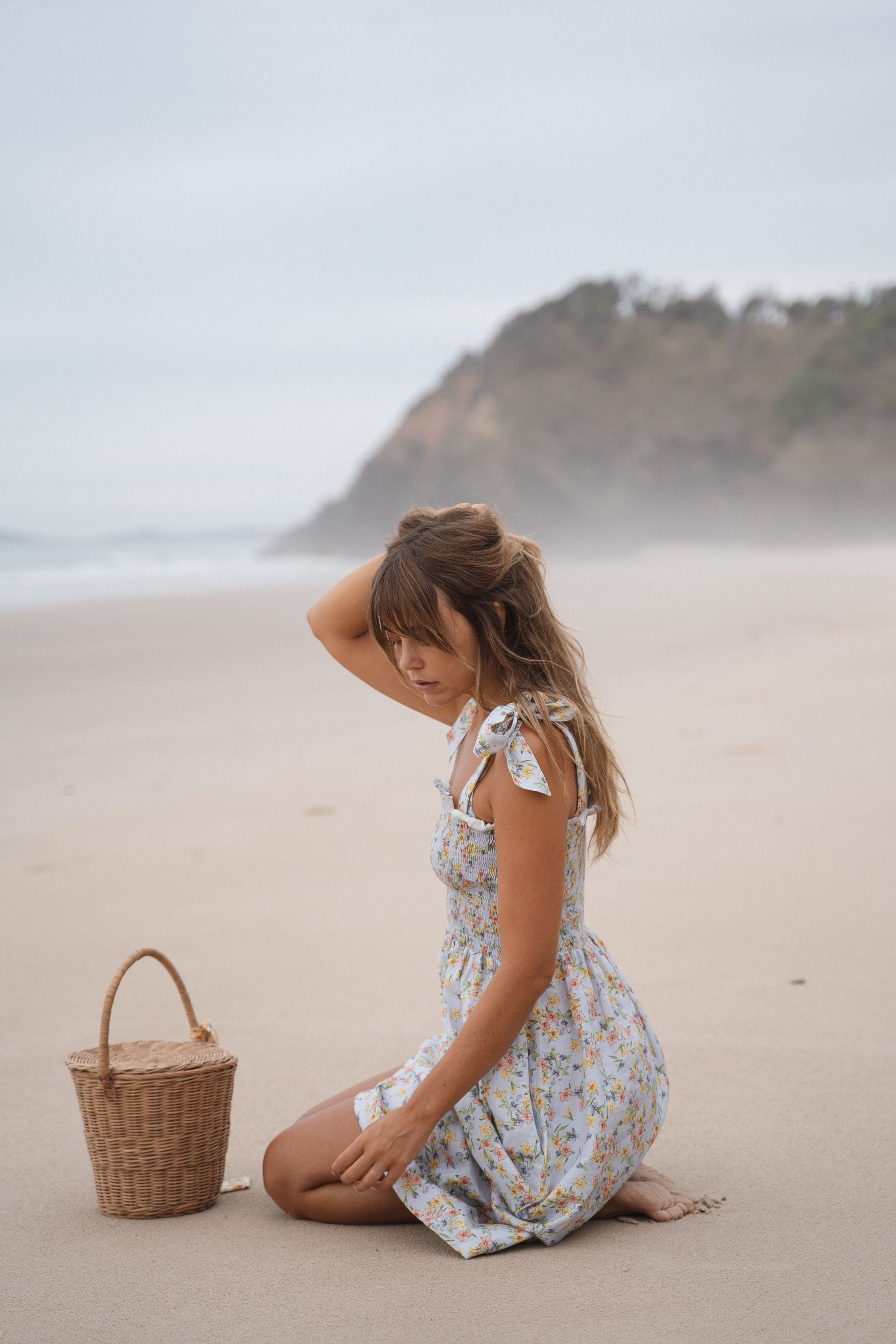 Farrah Midi Dress | Spring Bouquet