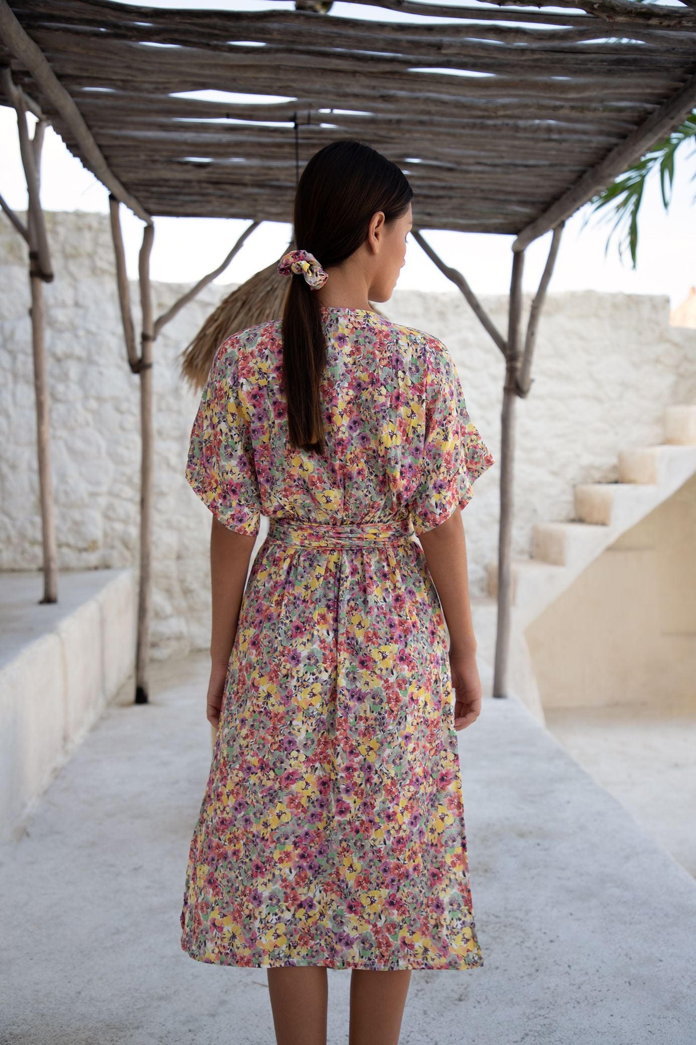 Melody Midi Dress | Floral Escape