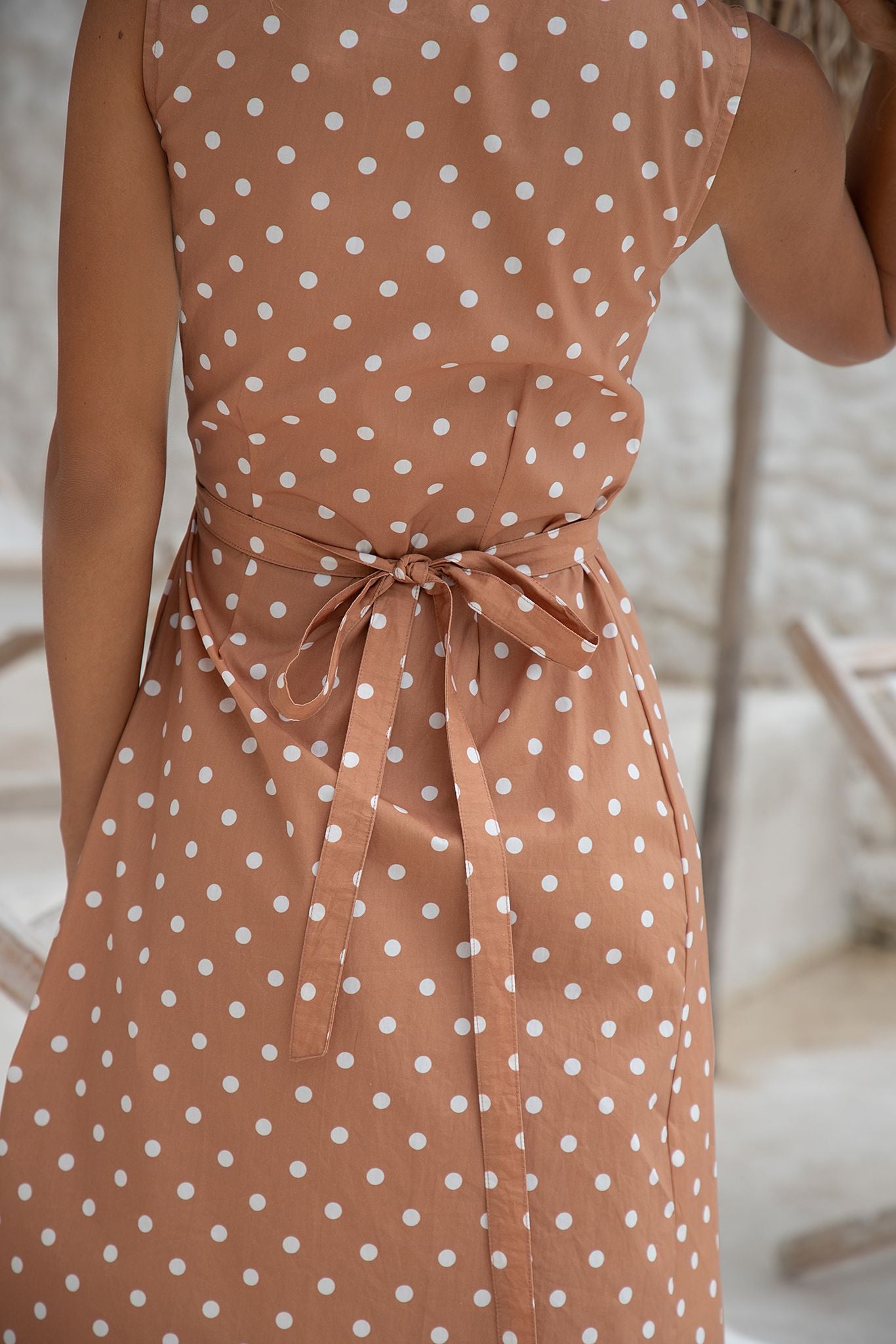 Lola Midi Wrap Dress | Coco Dot